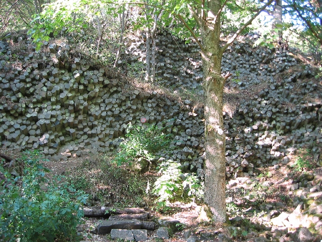Basaltprismenwand